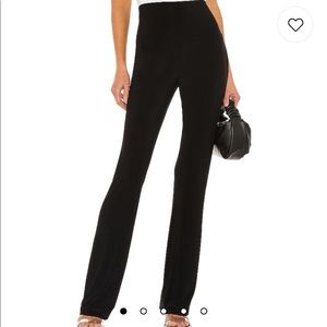 Norma Kamali Boot Pant in Black size XS. NWT